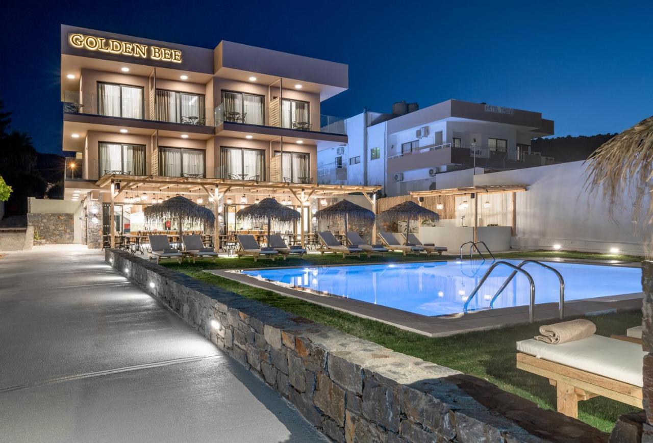 Hotel Golden Bee Lifestyle Stalida Exteriér fotografie